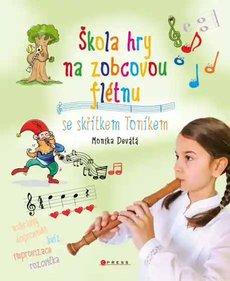 Přímo Od Výrobce Škola hry na zobcovou flétnu Se skřítkem Toníkem