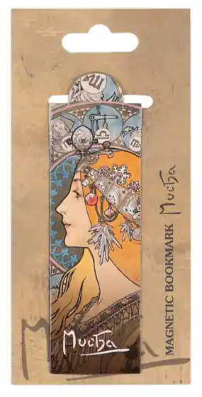 Nová Kolekce Magnetická záložka Alfons Mucha - Zodiak
