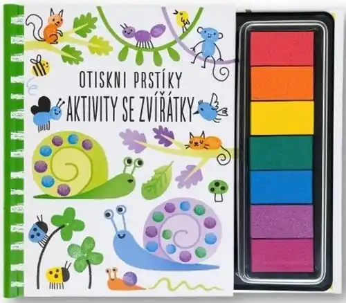 Otiskni prstíky - Aktivity se zvířátky Přímo Od Výrobce