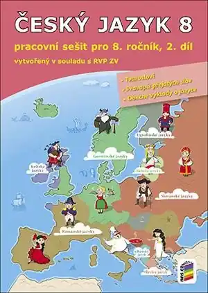 Český jazyk 8, 2. díl (pracovní sešit) Finální Výprodej
