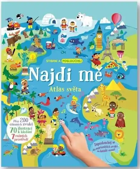 Must-Have Najdi mě - Atlas světa