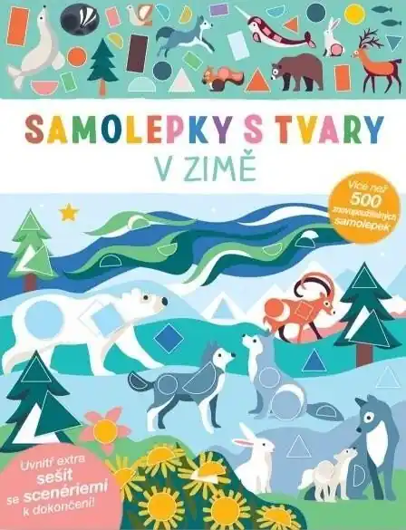 Cenový Hit Samolepky s tvary V zimě
