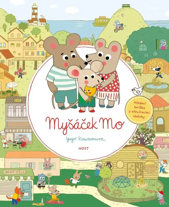 Vrácení Zdarma Myšáček Mo - Hledací knížka s otevíracími okénky