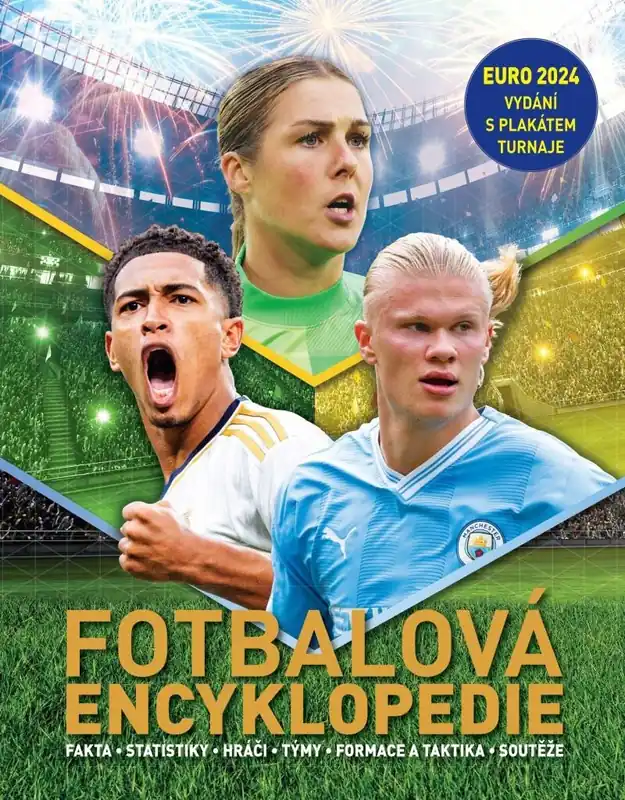 Cenová Bomba Fotbalová encyklopedie EURO 2024 + plakát z turnaje