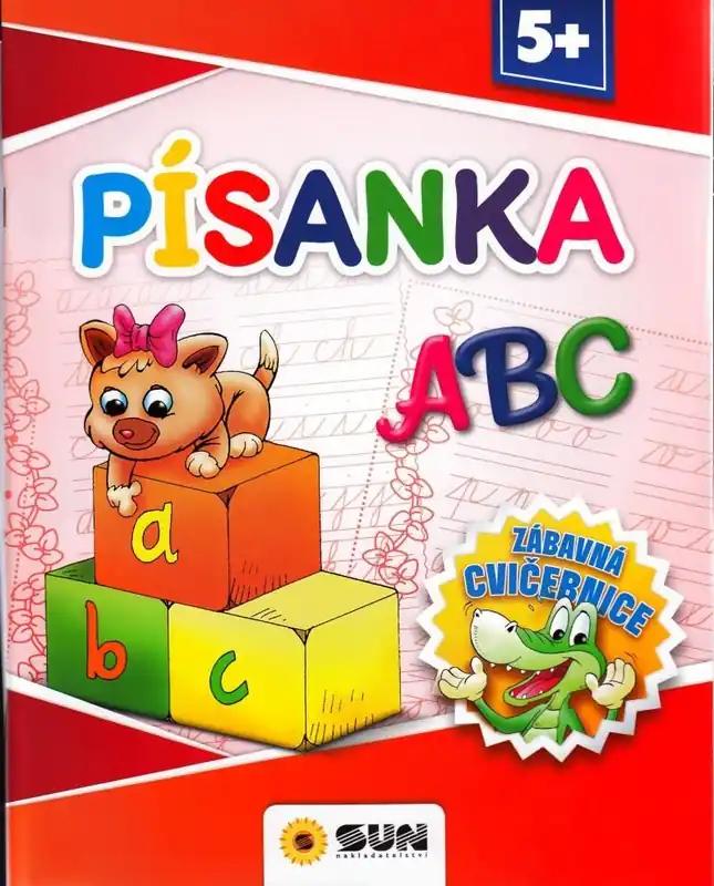 Zábavná cvičebnice Písanka 5+ Speciální Cena