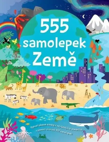 Jen Po Omezenou Doba 555 samolepek Země