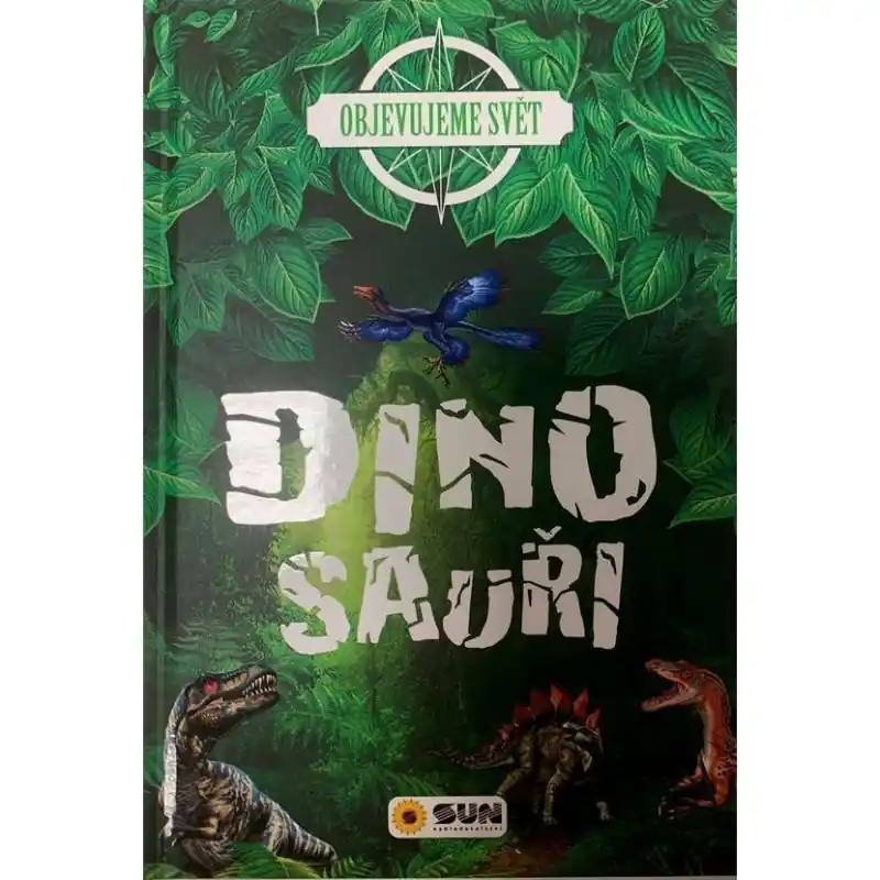 Kniha a výukové karty Dinosauři - Objevujeme svět Nízká Cena
